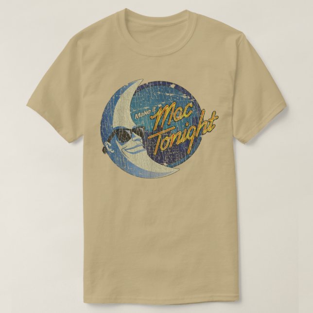 Mac Tonight Moon Man 1986 T-Shirt (Design vorne)