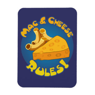 Mac-u. Käse-Regeln Magnet