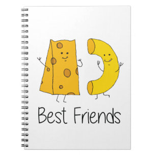 Mac und Käse Best Friends Art Friendship Art Bes Notizblock
