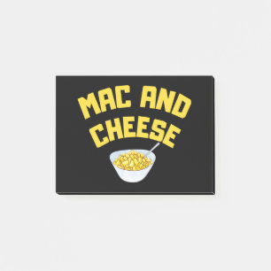 Mac und Käse   Makkaroni und Käse Post-it Klebezettel