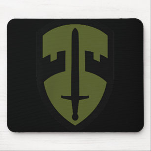 Mac-v Army Small Unit Patch VollfarbVietnam Vet Mousepad