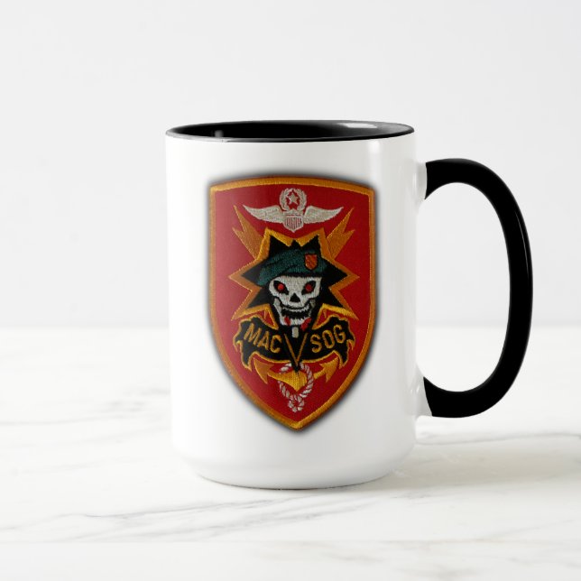 MAC V SOG Vietnam-Kriegsveteranen patentieren Tass Tasse (Rechts)