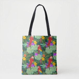 Maca, tropische Pflanze: nahtlose Muster. Tasche