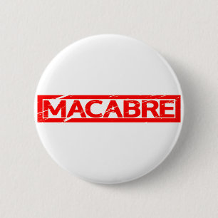 Macabre-Briefmarke Button
