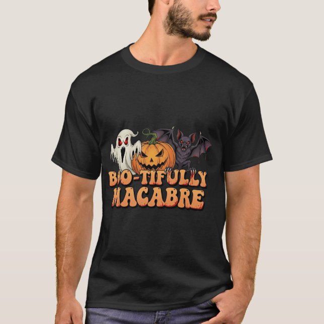 Macabre Halloween Horror 3 T-Shirt (Vorderseite)