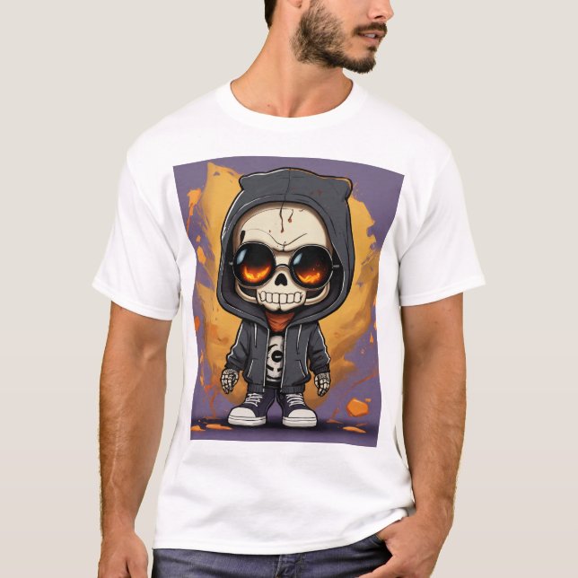 "Macabre Madness: Death Metal Art" T-Shirt (Vorderseite)