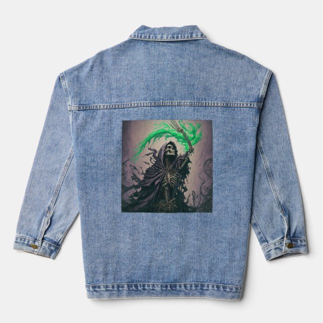 Macabre Marionettes Death Metal T-Shirt Jeansjacke (Rückseite)