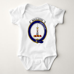 MacAlister Clan-Abzeichen Baby Strampler
