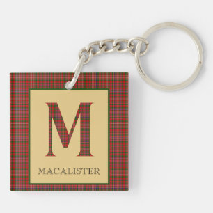 MacAlister Tartan Monogramme M