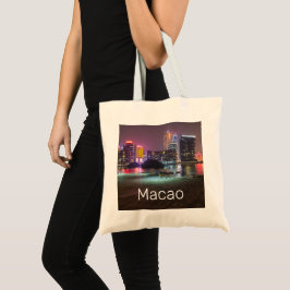 Macao Casino Skyline Panorama China Tragetasche