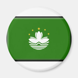 Macao-Flagge Magnet