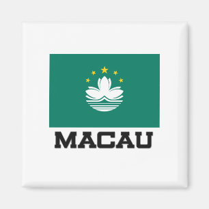 Macao-Flagge Magnet