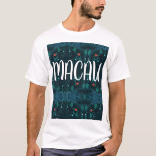 Macao-Karte T-Shirt