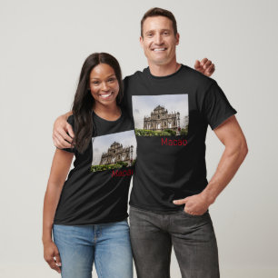 Macao Ruin of St. Paul's Church China Souvenir T-Shirt