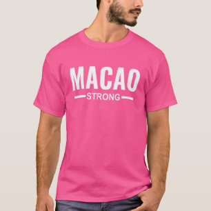 Macao Unterstützung für starke Gemeindegebet T-Shirt
