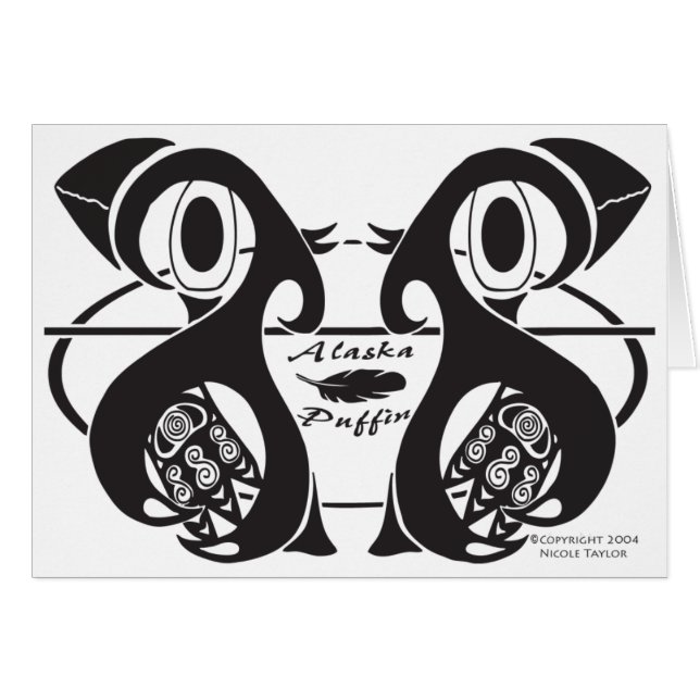 Macareux de l'Alaska (Devant horizontal)