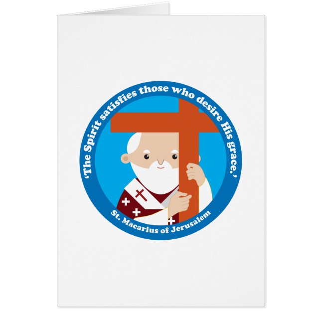 Macarius von Jerusalem (Vorne)