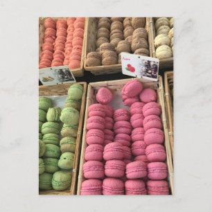 Macaron an der Französischen Riviera Provence Postkarte