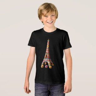 Macaron Eiffel Tower Tri-Blend Shirt