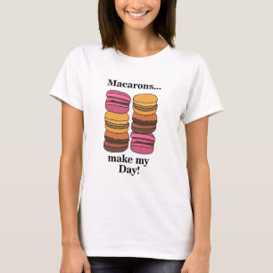 Macaron-Gebäck-Keks-Bäckerei-Konditor T-Shirt