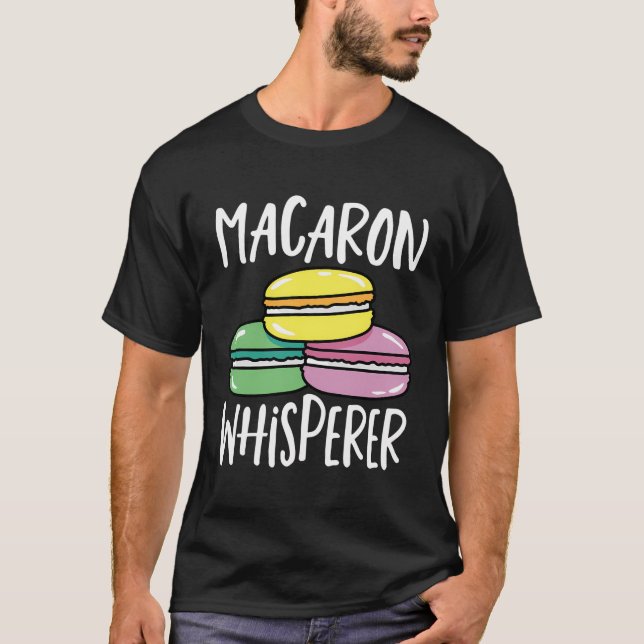 Macaron Lover Macrons Cookies Macaroon Baking Mac T-Shirt (Vorderseite)