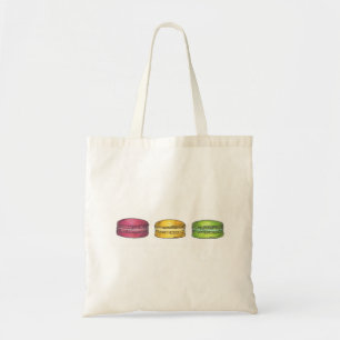 Macaron Macaroon Cookie Cookies Tote Bag Tragetasche