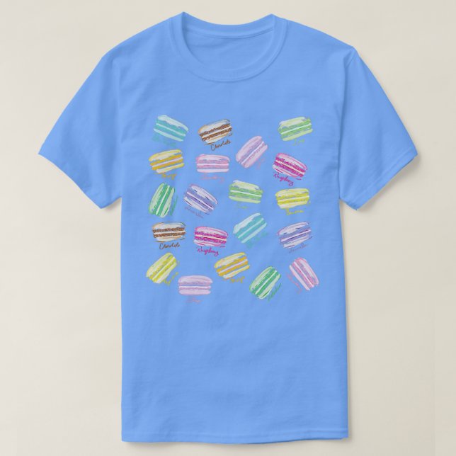 Macaron Macaroons T-Shirt (Design vorne)
