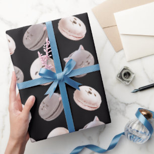 Macaron Muster Geschenkpapier