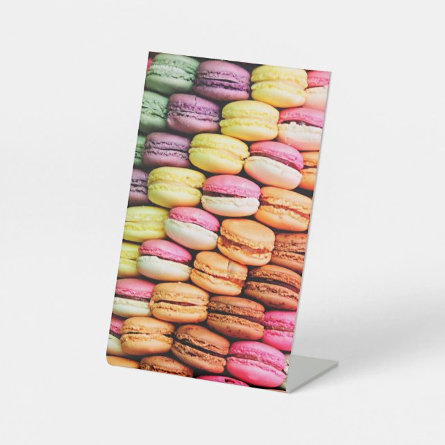 Macaron Sockelschild (Vorderseite)