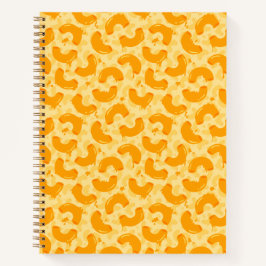 Macaroni and Cheese Pattern Notizbuch