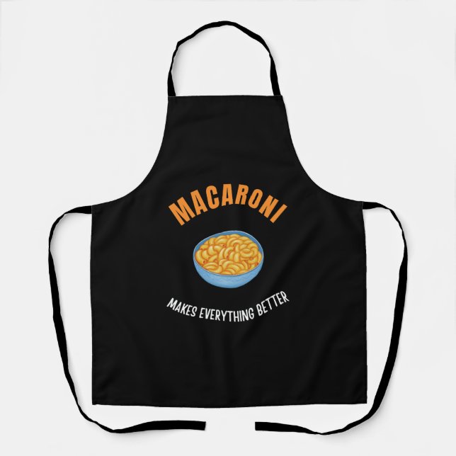 Macaroni macht alles besser schürze (Vorderseite)