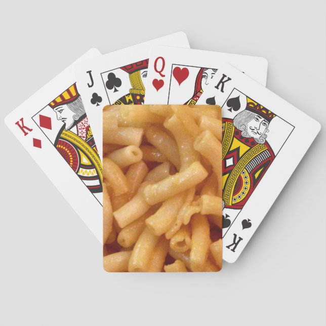 Macaroni mit Käse Spielkarten (Rückseite)