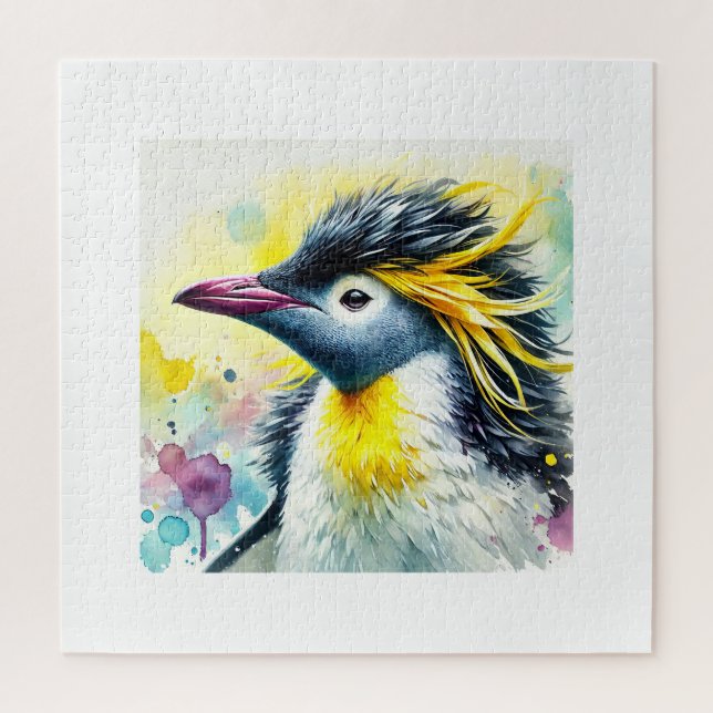 Macaroni Penguin 240624AREF136 - Watercolor (Vertikal)