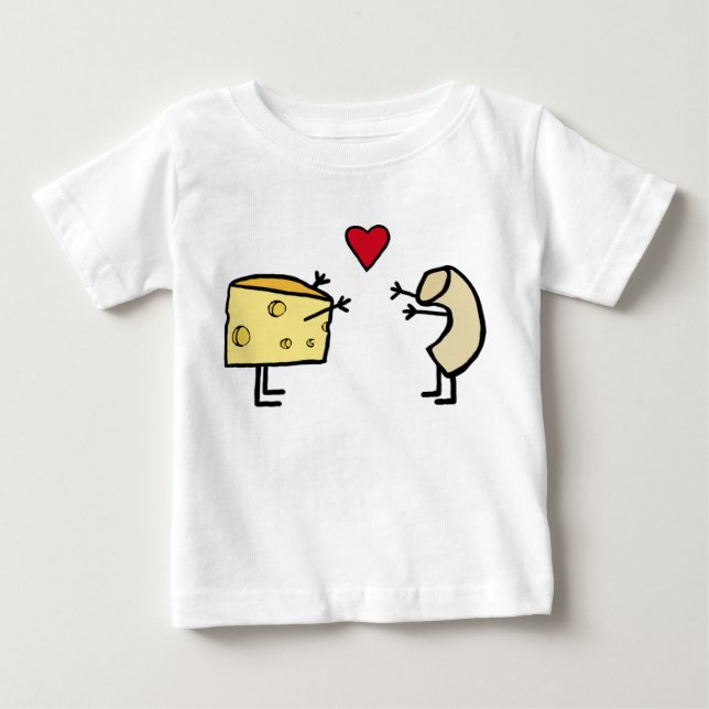 Macaroni und Käse Baby T-shirt (Vorderseite)