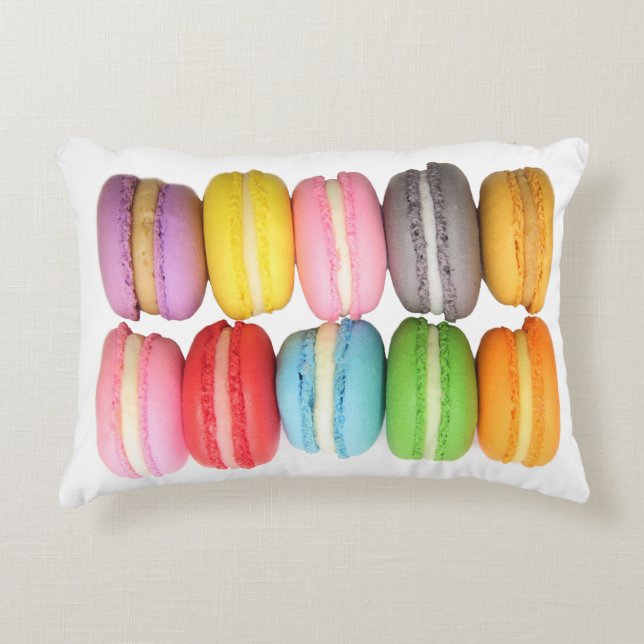 Macarons Akzent Pillow Zierkissen (Vorderseite)