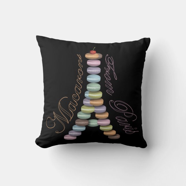 Macarons de coussin de Paris (Recto)
