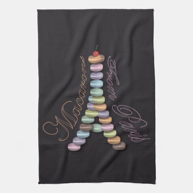 Macarons de serviette de Paris (Vertical)