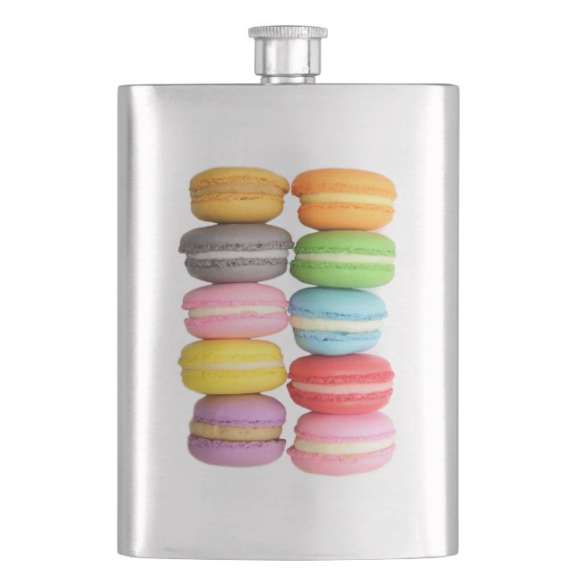Macarons Flask Flachmann (Vorderseite)