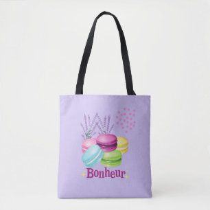 Macarons Glück Bonheur Tasche