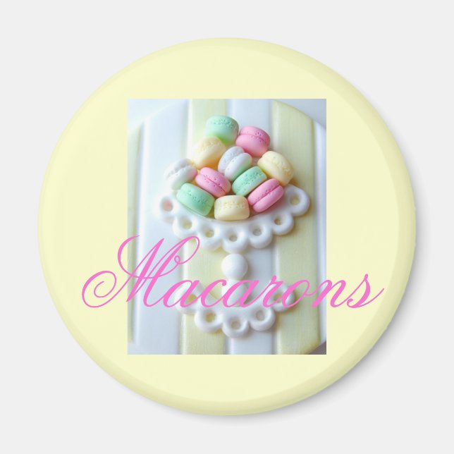 Macarons Kühlschrankmagnet (Vorne)