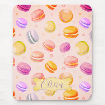 Macarons Mousepad Personalisiert