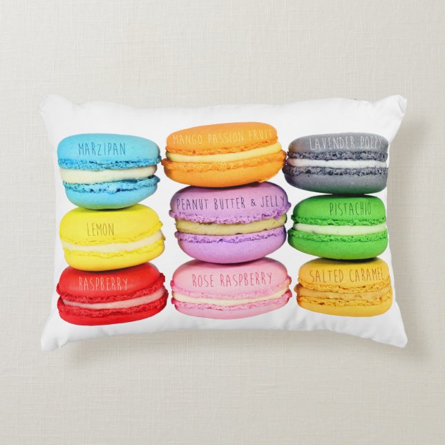 Macarons Pillow Dekokissen (Vorderseite)
