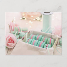 Macarons Postkarte