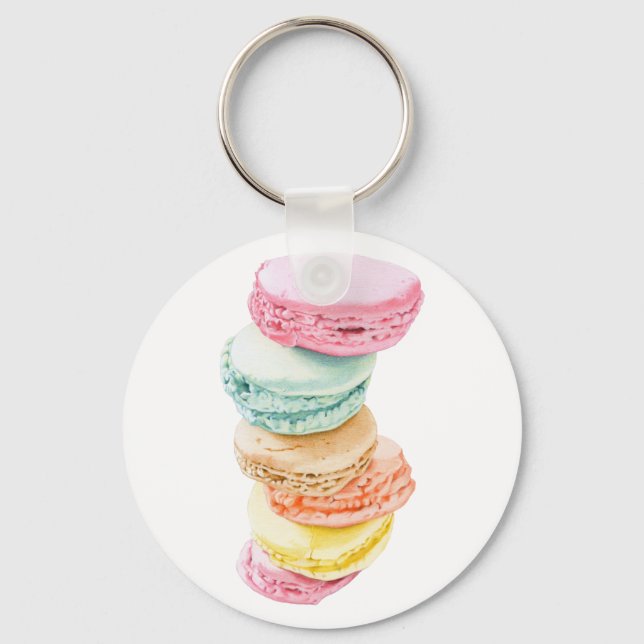 Macarons Schlüsselanhänger (Vorderseite)
