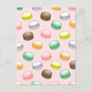 Macarons Sweet 16 Geburtstagskarte Postkarte