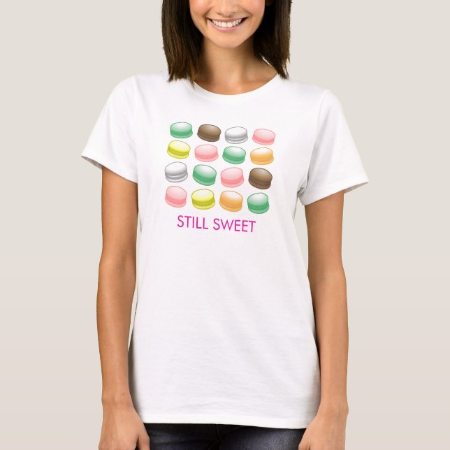 Macarons Sweet 16 T-Shirt (Vorderseite)