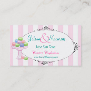 Macarons Visitenkarte
