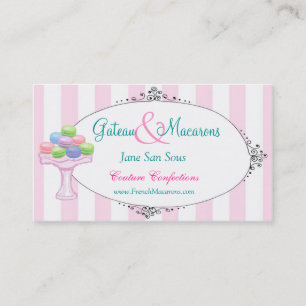Macarons Visitenkarte