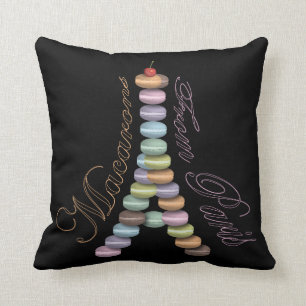Macarons von Paris-Kissen Kissen