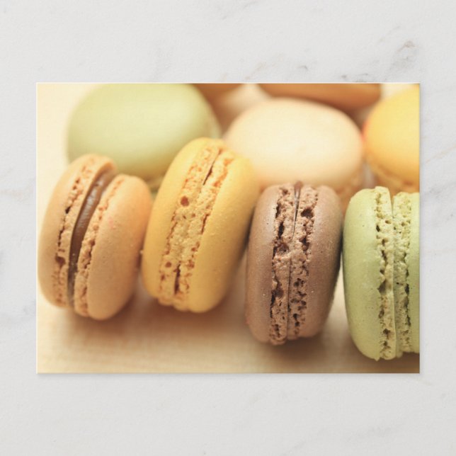 Macarons von "Provence Provence" Postkarte (Vorderseite)